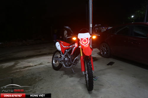 Honda CRF250 Độ Đèn Bi Xenon Tăng Sáng - Đẳng Cấp Dân Chơi Là Đây